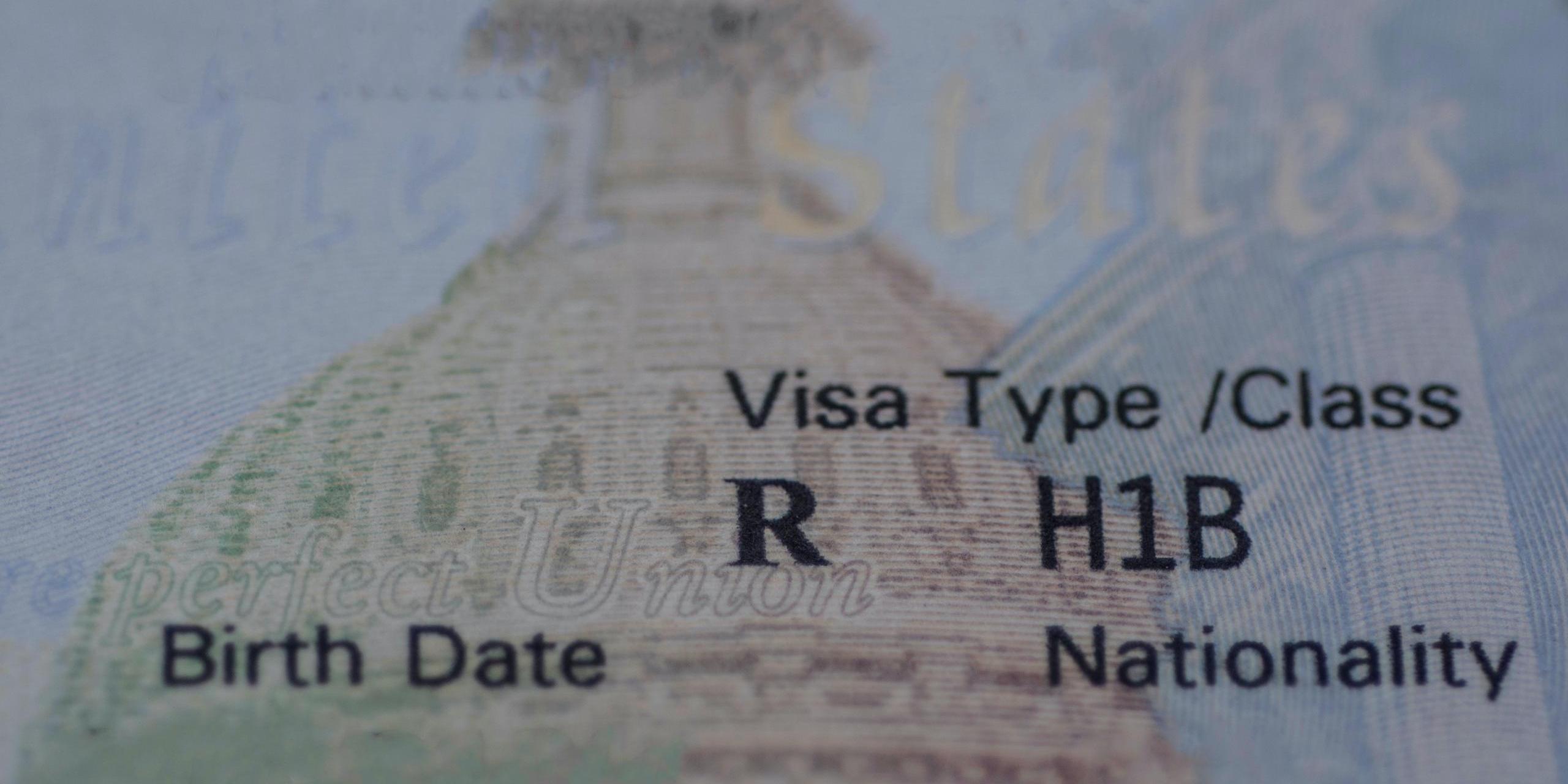 h1b passport for skilled worker immigration